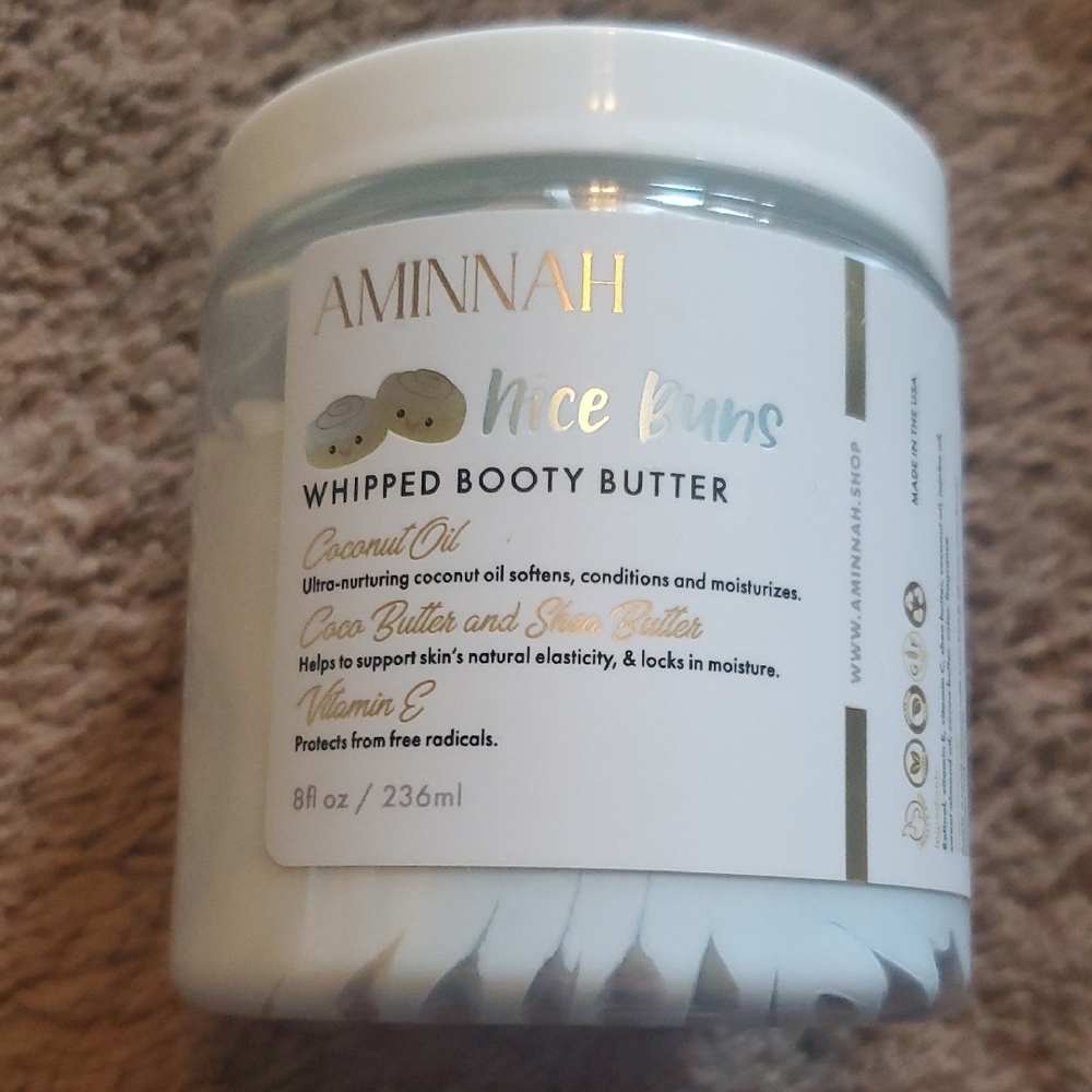 Aminnah White Whipped Body Butter Moisturizer